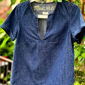 Madewell Denim Top